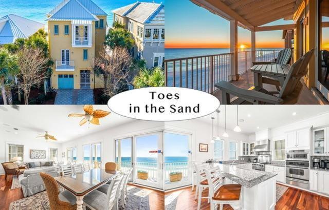 Toes In The Sand-On Gulf-Frangista Beach دستين المظهر الخارجي الصورة